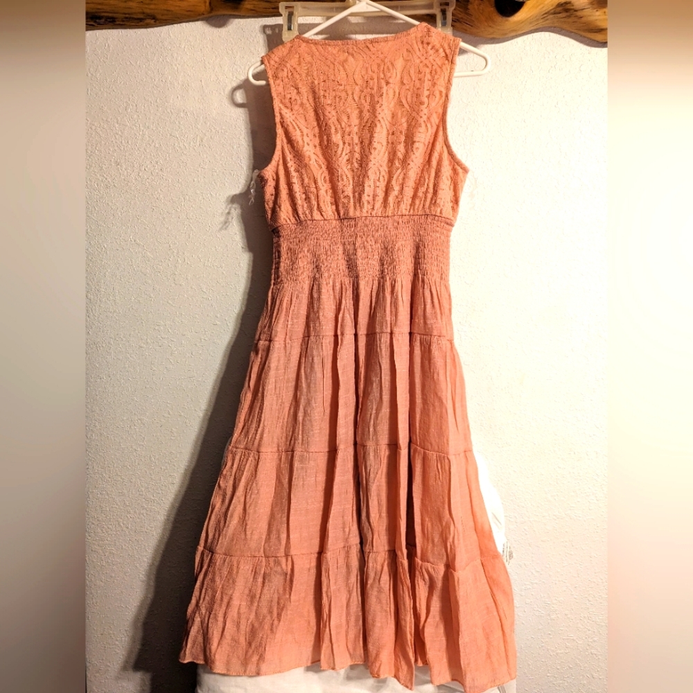 Ladies Summer Sleeveless Dress Brand New With Tags Size Medium - Picture 2 of 8